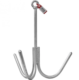 Якорь-кошка 1.3 кг рыбацкий нержавеющий (020121T, 32220, 10247479)